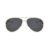 Aurelio Aviator Sunglasses - Gold Ash
