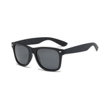 Klassic Series Polarized Wayfarer Sunglasses - Matte Black