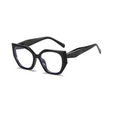 Diva Cateye Oversized Computer Glasses - Noir