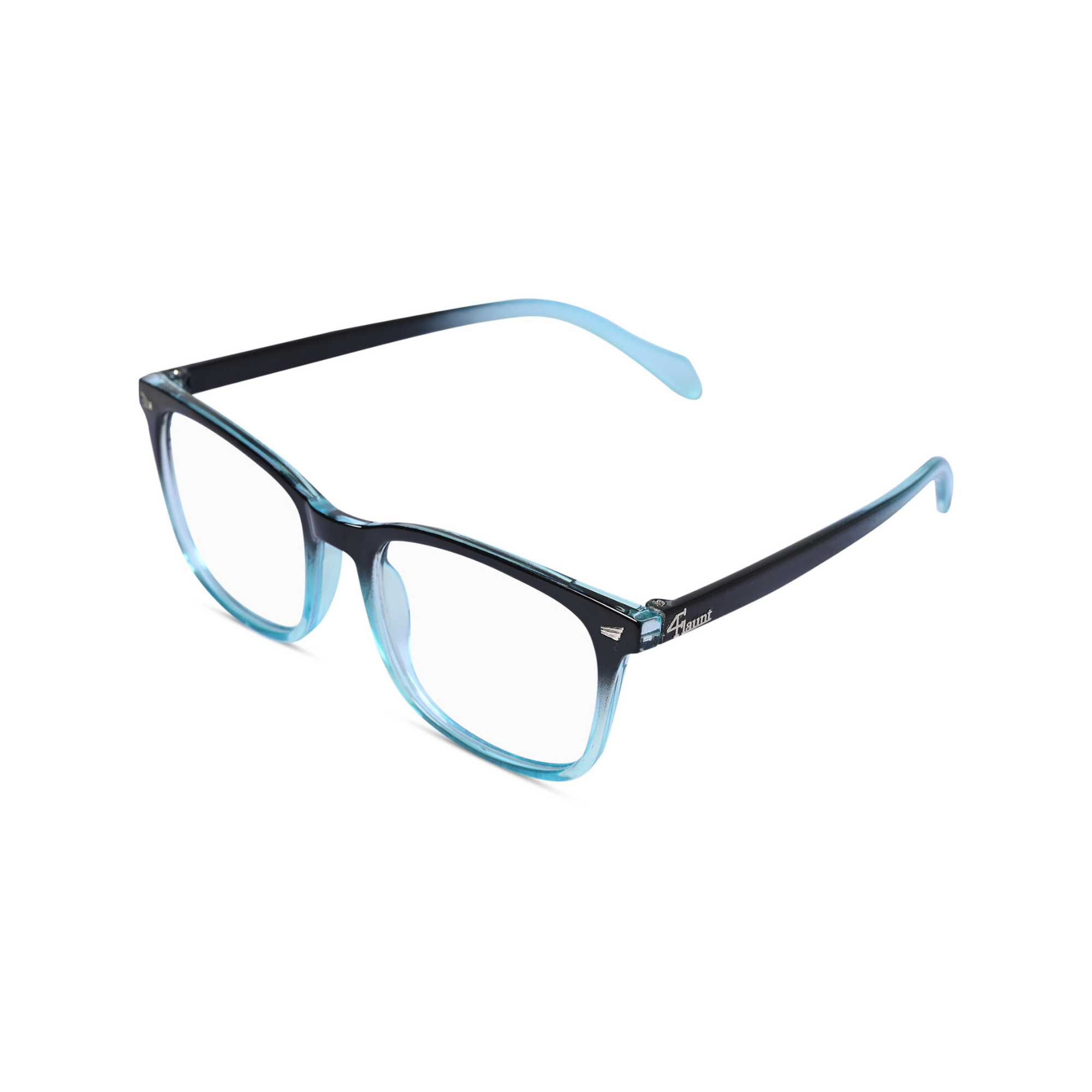 WINGZ Series Blue Light Blocking Computer Glasses - Black Blue Gradient