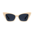 Fame Series Cateye Sunglasses For Women - Cream