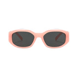 HexaBella Hexagon Irregular Sunglasses - Fuzzy Peach