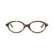 Melisa 90s Oval Computer Glasses For Men & Women - Demi Clear