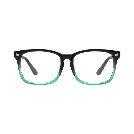 WINGZ Series Blue Light Blocking Computer Glasses - Black Green
