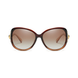 Royal Series Oval Fox Sunglasses For Women - Brown