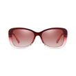 essntl series Butterfly Sparkling Crystal Sunglasses For Women - Blood Red