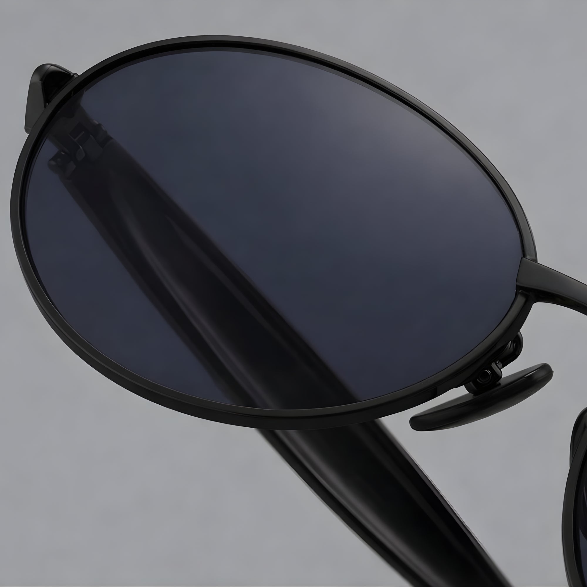 Aurelia Oval Sunglasses - Matte Ash