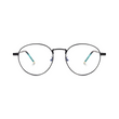 essntl series Vintage Round Computer Glasses For Men & Women Black Frame Clear Lenses