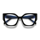 Diva Cateye Oversized Computer Glasses - Noir