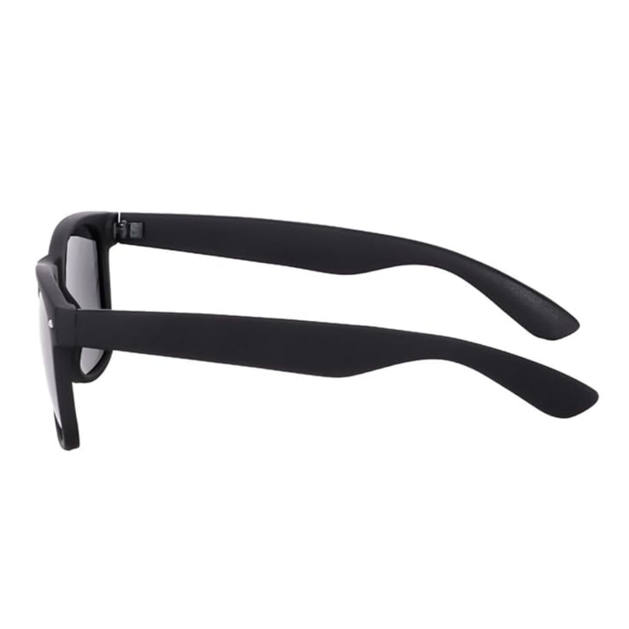 Klassic Series Polarized Wayfarer Sunglasses - Matte Black