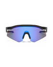 Xplorer Half-Rim Sports Sunglasses - Black Blue