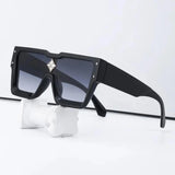 Monster Series Luxury Oversized Sunglasses - Matte Black