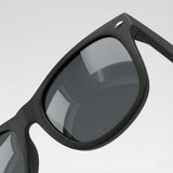 Klassic Series Polarized Wayfarer Sunglasses - Matte Black