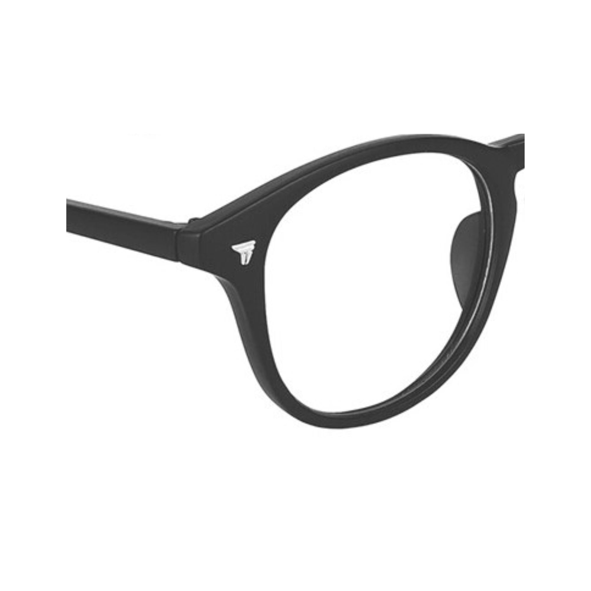 Wingz Series Blue Light Blocking Oval Computer Glasses - Black