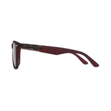 Klassic Series UV Protected Wayfarer Sunglasses - Matte Brown Frame Brown Lenses