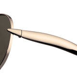 Aurelio Aviator Sunglasses - Gold Ash