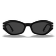Muse Cat Eye Sunglasses For Men & Women - Noir