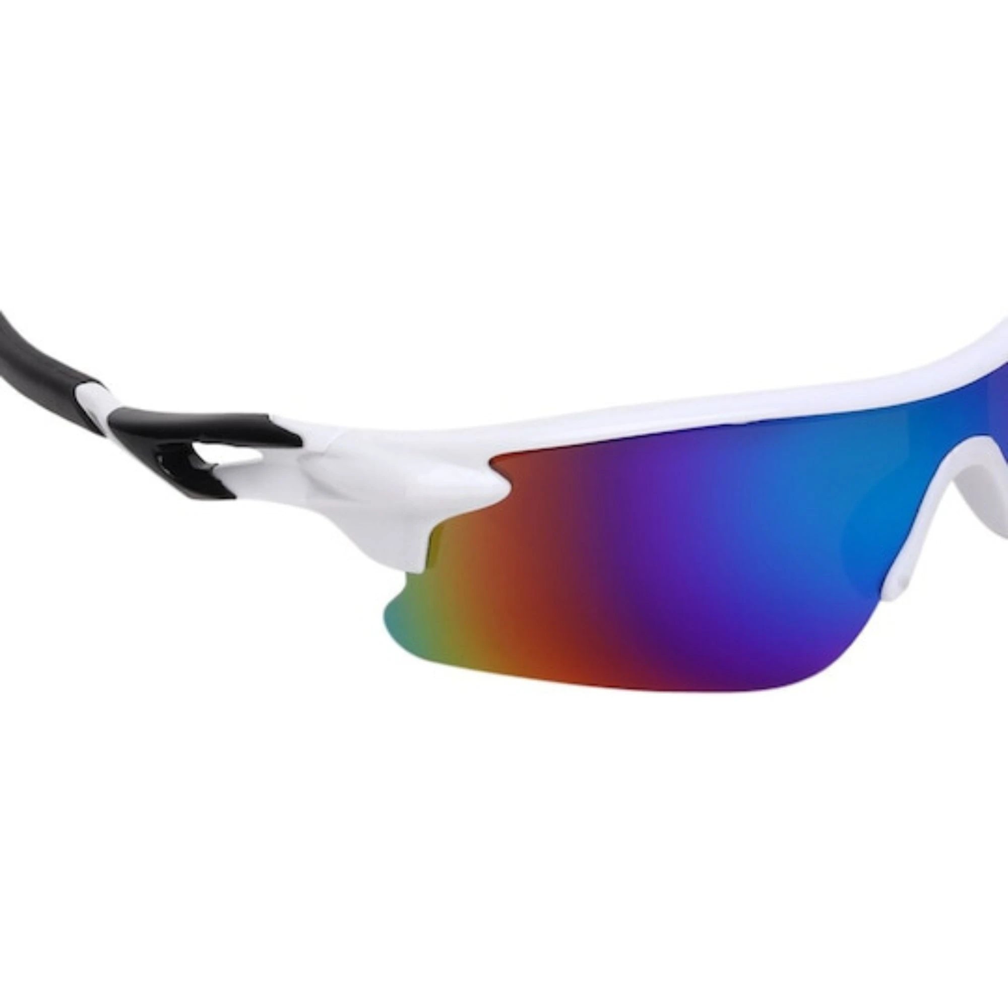 Futuristic Series Half Rim Sports Sunglasses