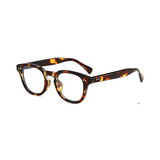 Dotted Series Panto Blue Light Blocking Glasses for Men & Women - Demi