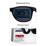 Klassic Series Polarized Wayfarer Sunglasses For Men & Women - (Grey & Yellow Lenses)