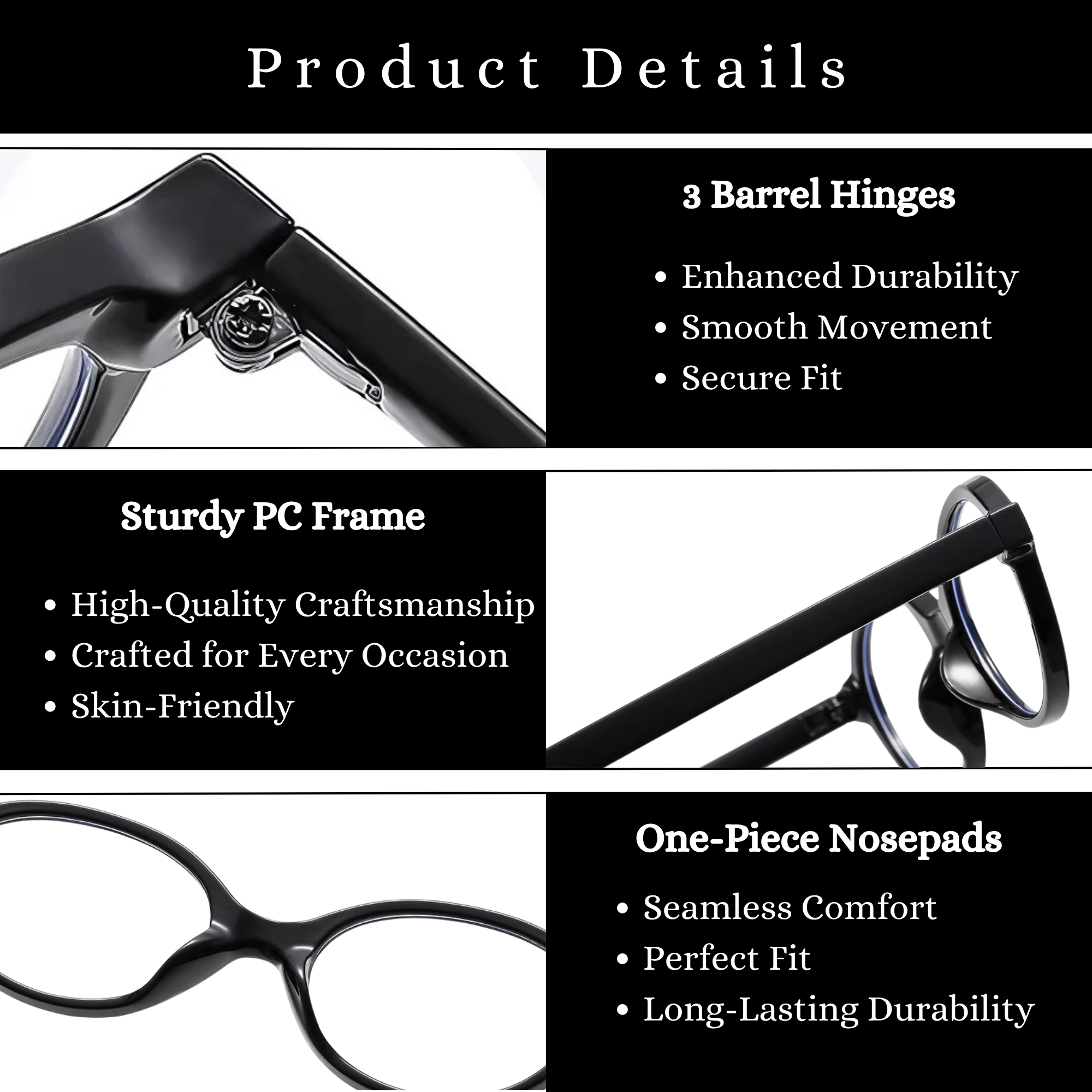 Melisa 90s Oval Computer Glasses For Men & Women - Demi Clear