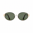 essntl Series Retro Oval 90s Sunglasses For Men & Women Wild Edit - Wild Fern