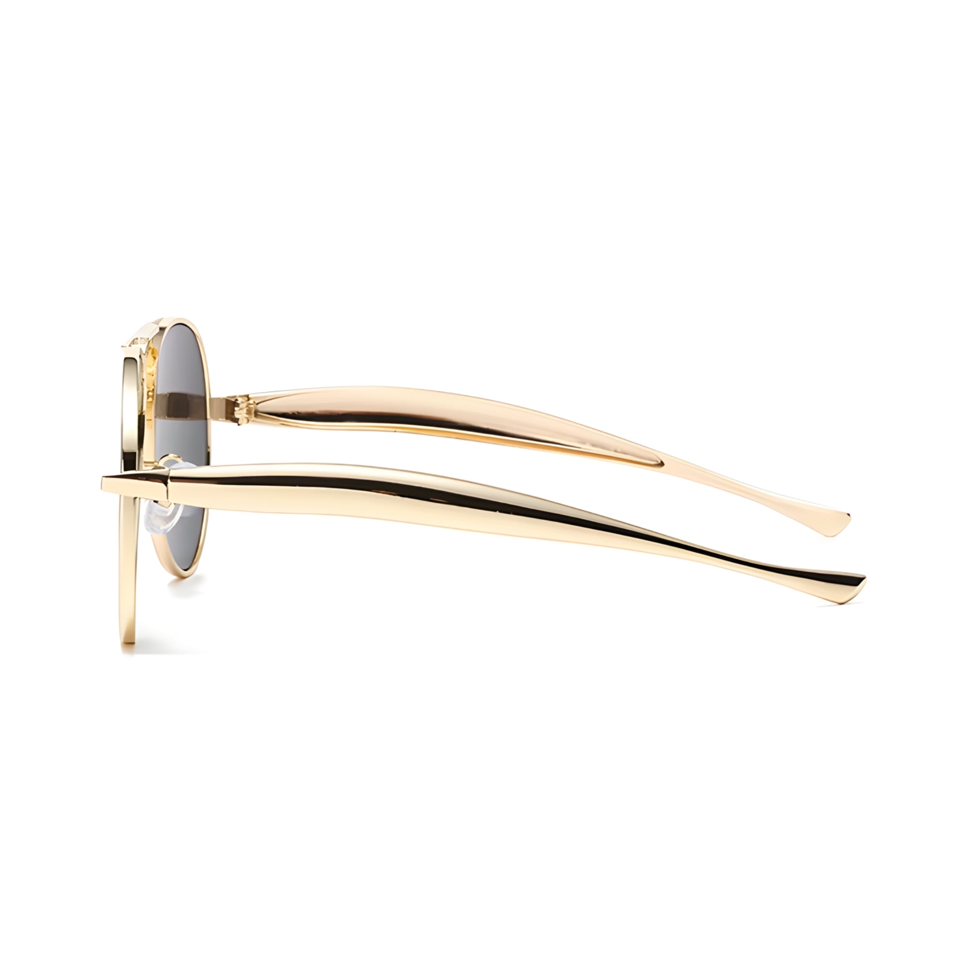 Aurelio Aviator Sunglasses - Gold Ash