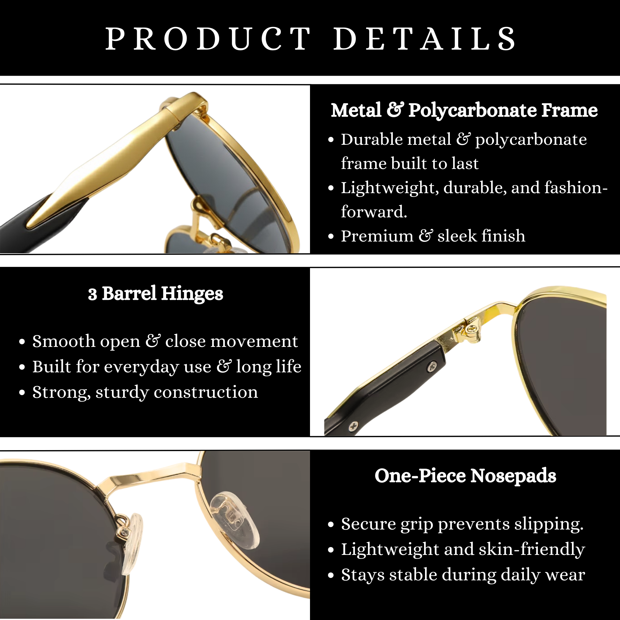 Halo Round Sunglasses - Silver Ash