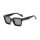 Dotted Series 3 Dots Square Sunglasses - Black