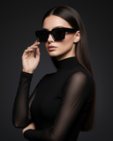 Bold Series Square Sunglasses - Noir