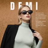 Muse Cat Eye Sunglasses For Men & Women - Demi