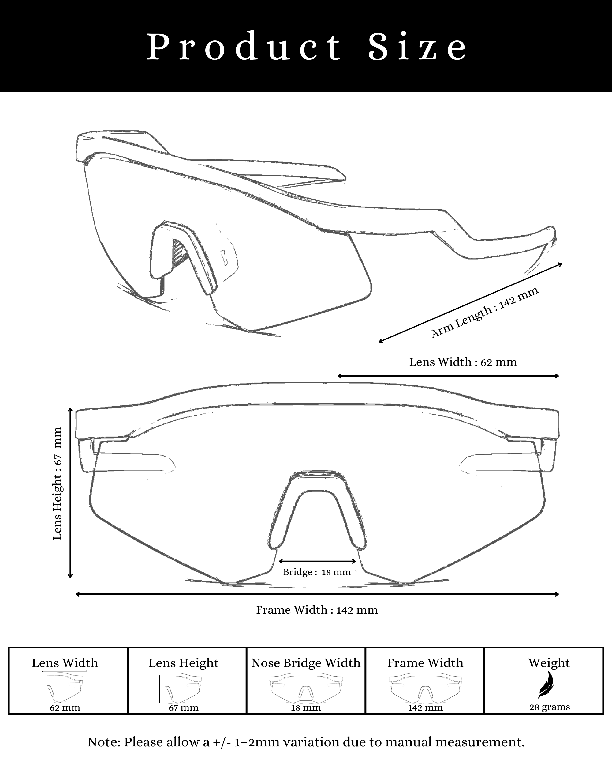 Xplorer Half-Rim Sports Sunglasses - Orange Blue