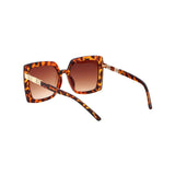 Royal Series Oversized Square Sunglasses For Women - Leopard Print