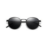 essntl series Vintage Round Sunglasses For Men & Women Black