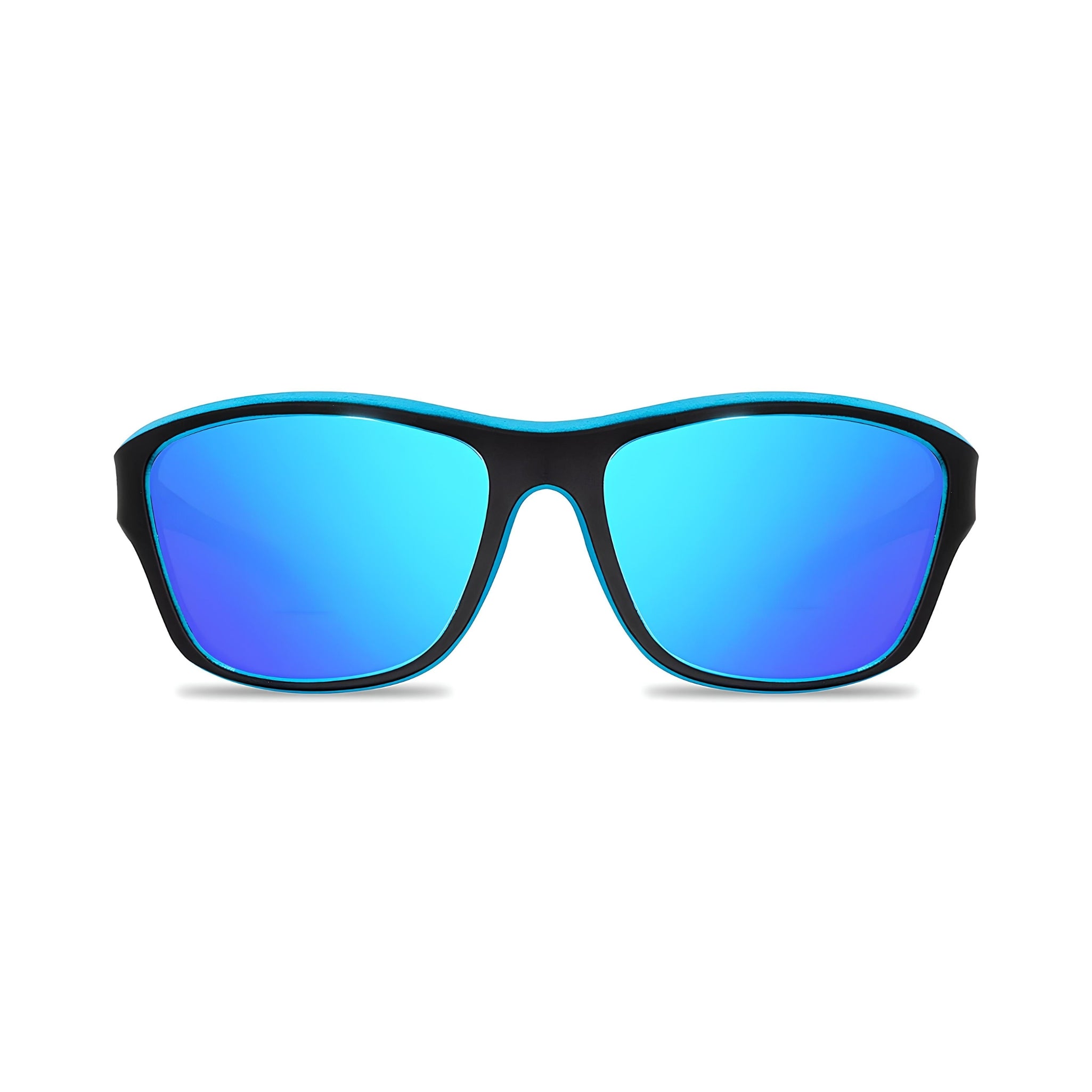 Xplorer Series Polarized Sports Sunglasses - Blue Mirrored