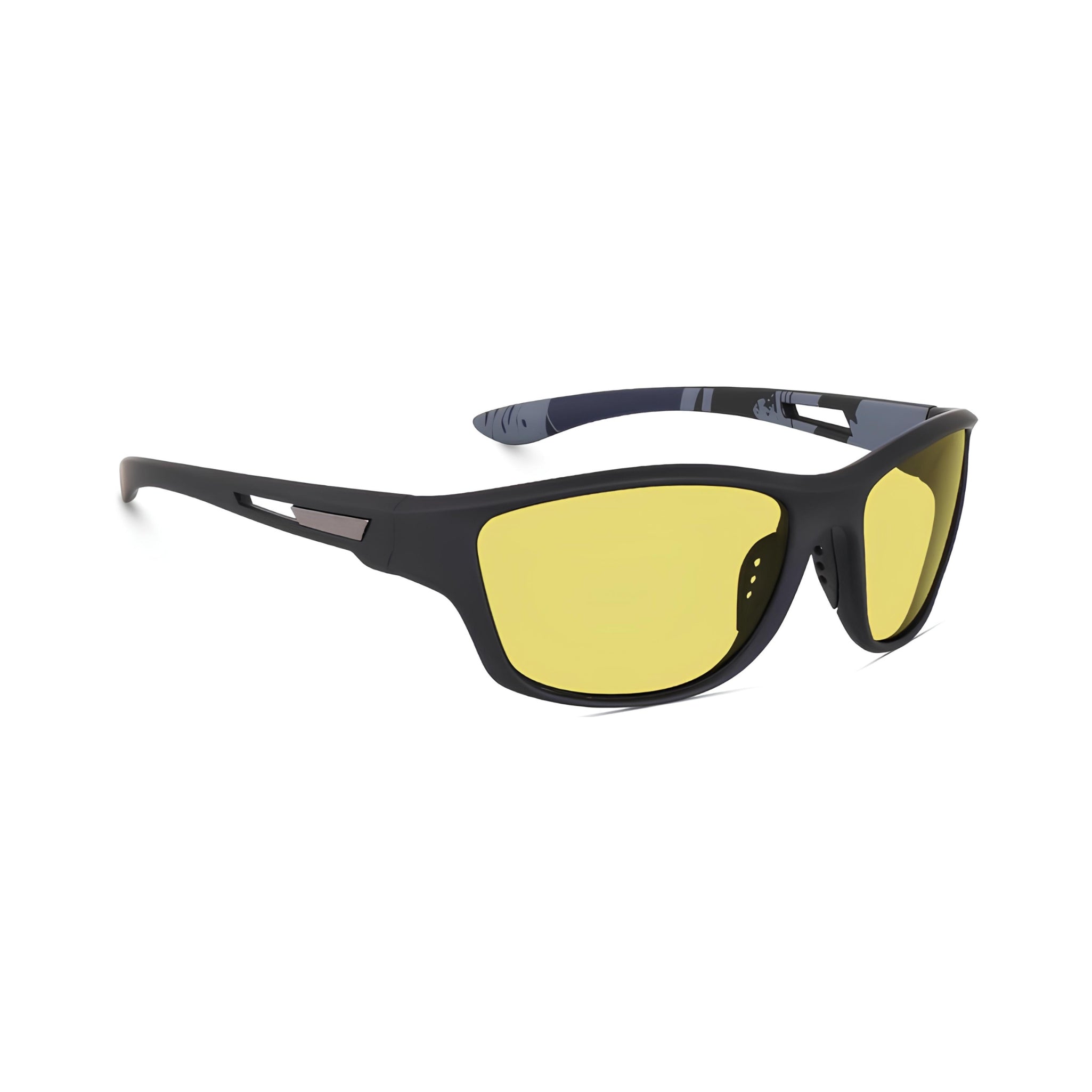 Xplorer Series Polarized Sports Sunglasses - Yellow - Best For Night Driving