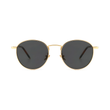 essntl series Vintage Round Sunglasses For Men & Women Gold Black