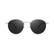 essntl series Vintage Round Sunglasses For Men & Women Silver Black