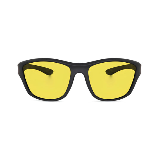 Xplorer Series Polarized Sports Sunglasses - Yellow - Best For Night Driving