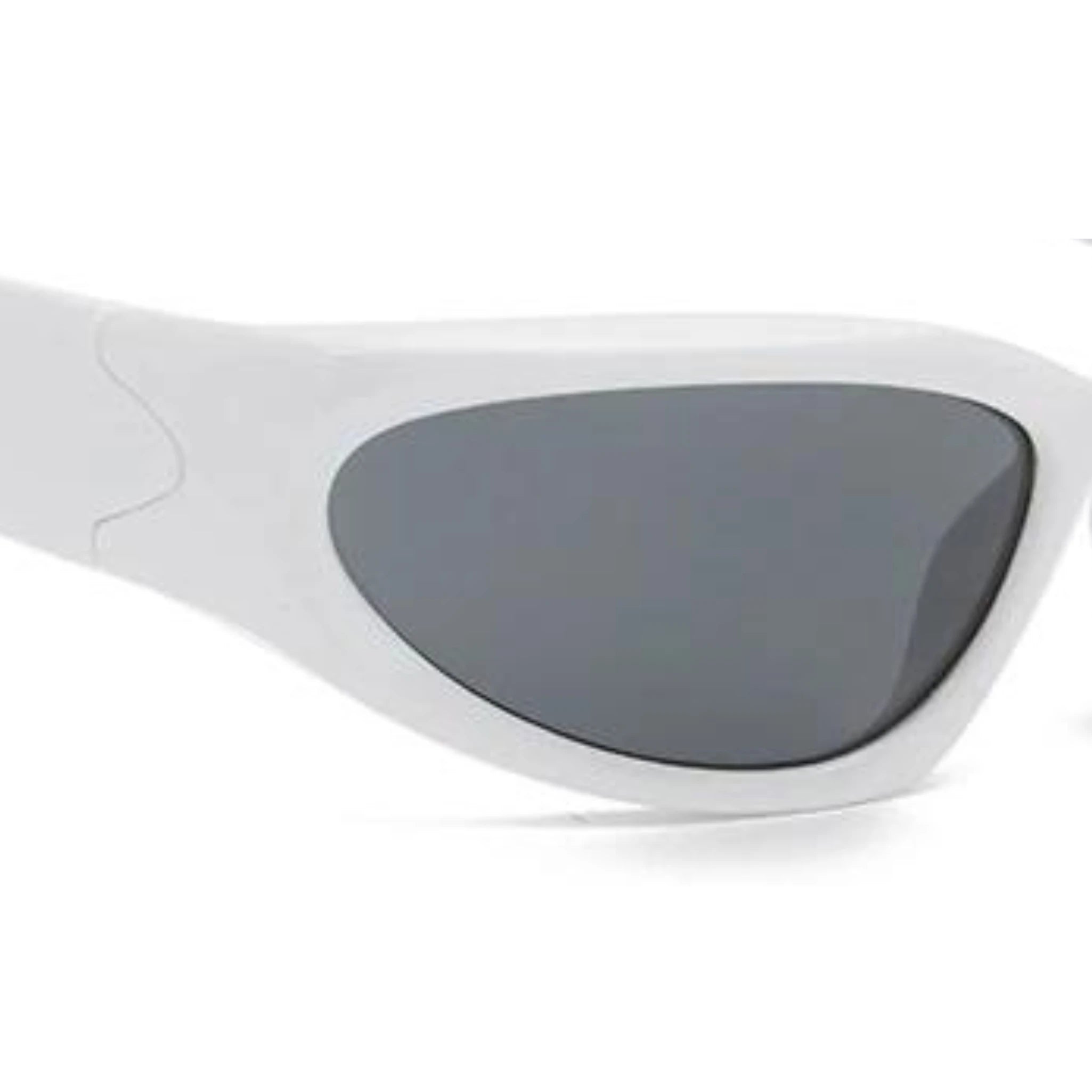 4Flaunt Futuristic Series Street Wear Y2K Rectangle Sunglasses - Neon Green