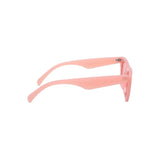Flat Top Cateye Sunglasses For Women - Barbie Pink